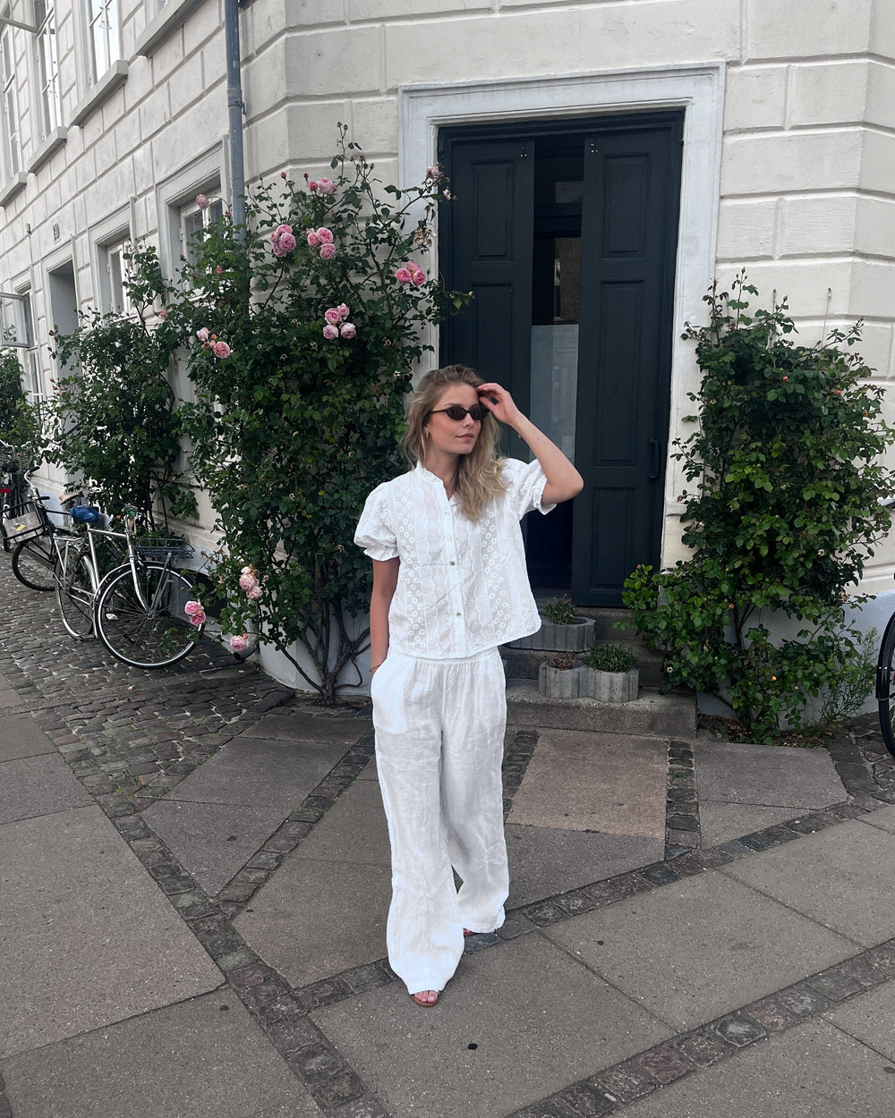 Noella - Luma Blouse 14690001 - 028 - White Bluser 