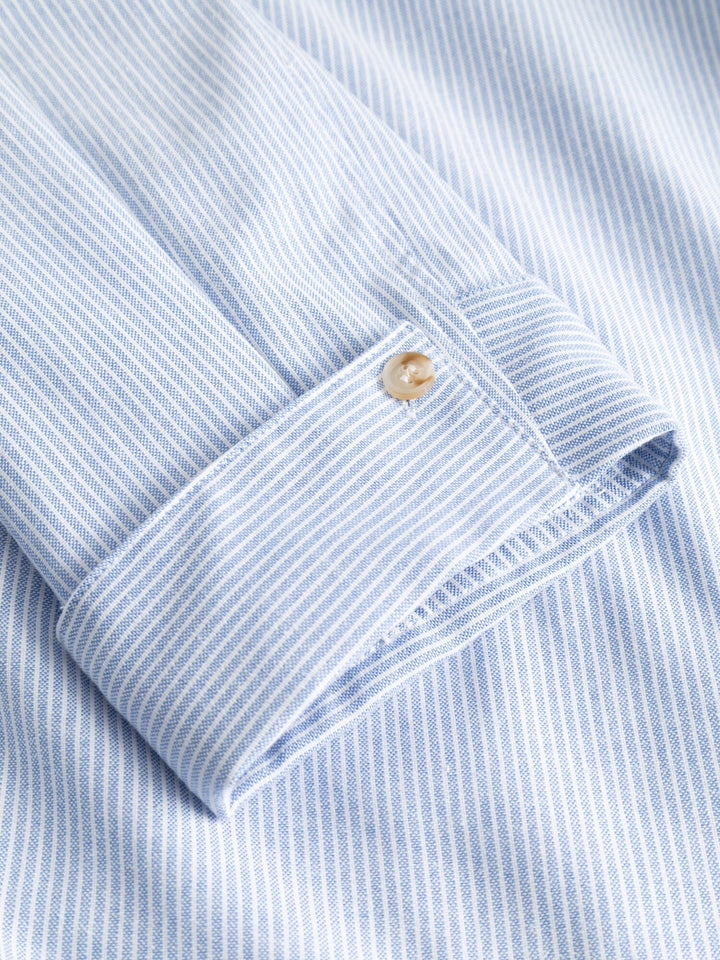 Noella - Marlon Shirt 14820001 - 1419 - Dorla Blue Stripe Skjorter 