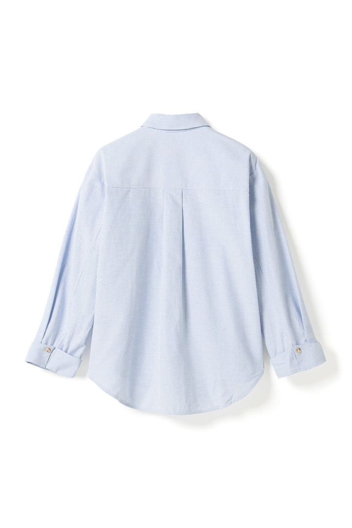 Noella - Marlon Shirt 14820001 - 1419 - Dorla Blue Stripe Skjorter 