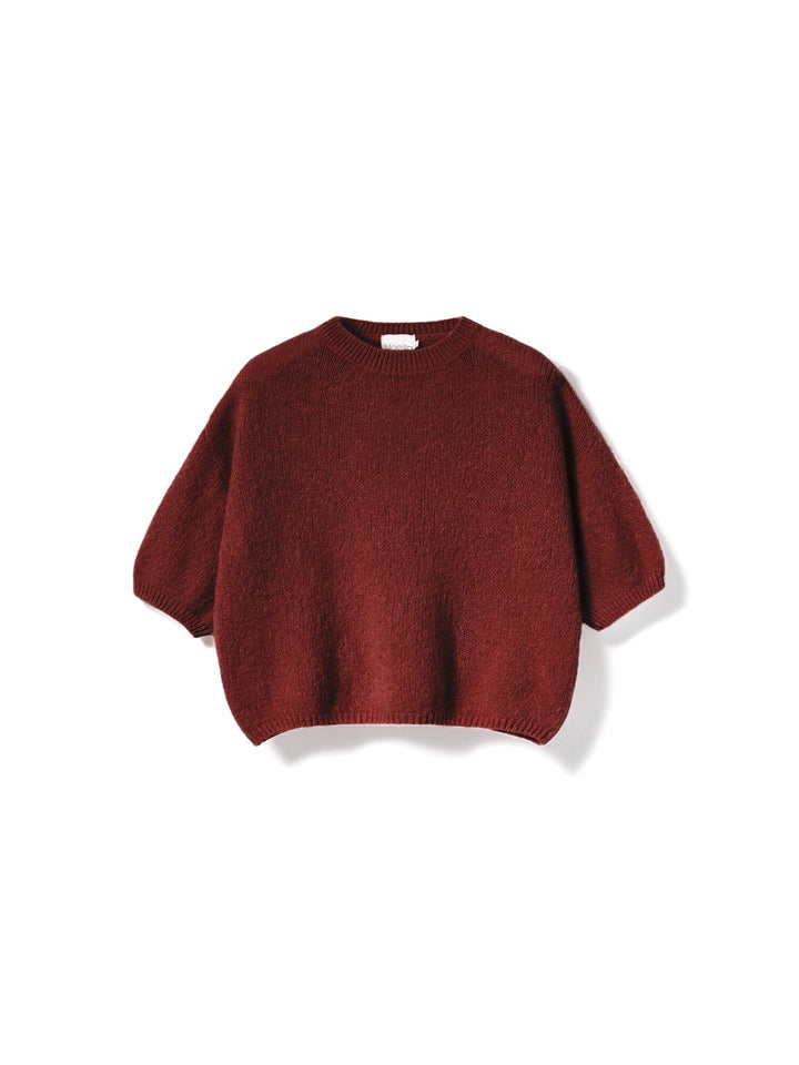 Noella - Mimi Knit Jumper 12366001 - 1355 - Dusty Mahogany Strikbluser 