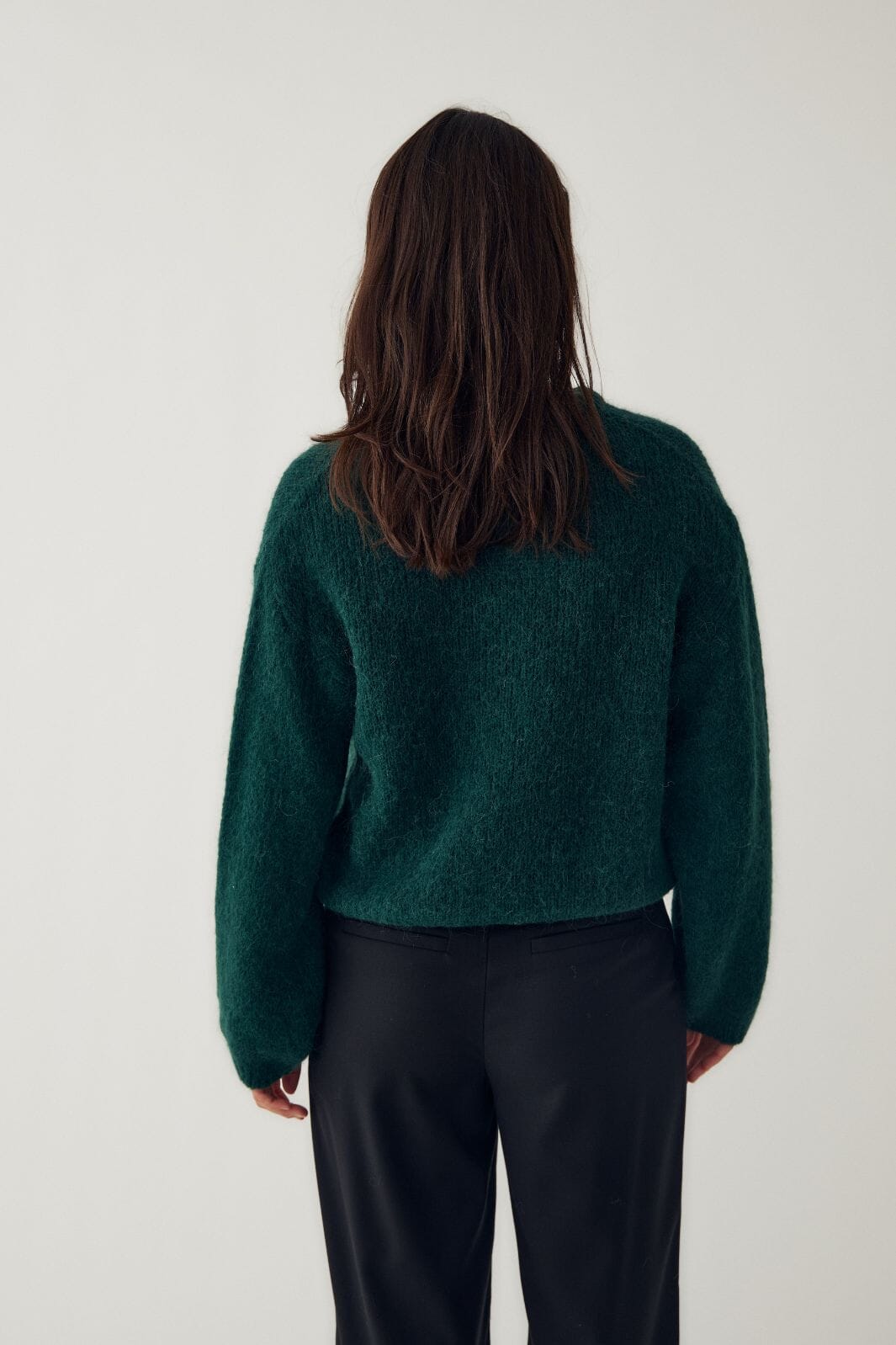 Noella - N-Kae Knit Cardigan 15950001 - 136 - Bottle Green Cardigans 