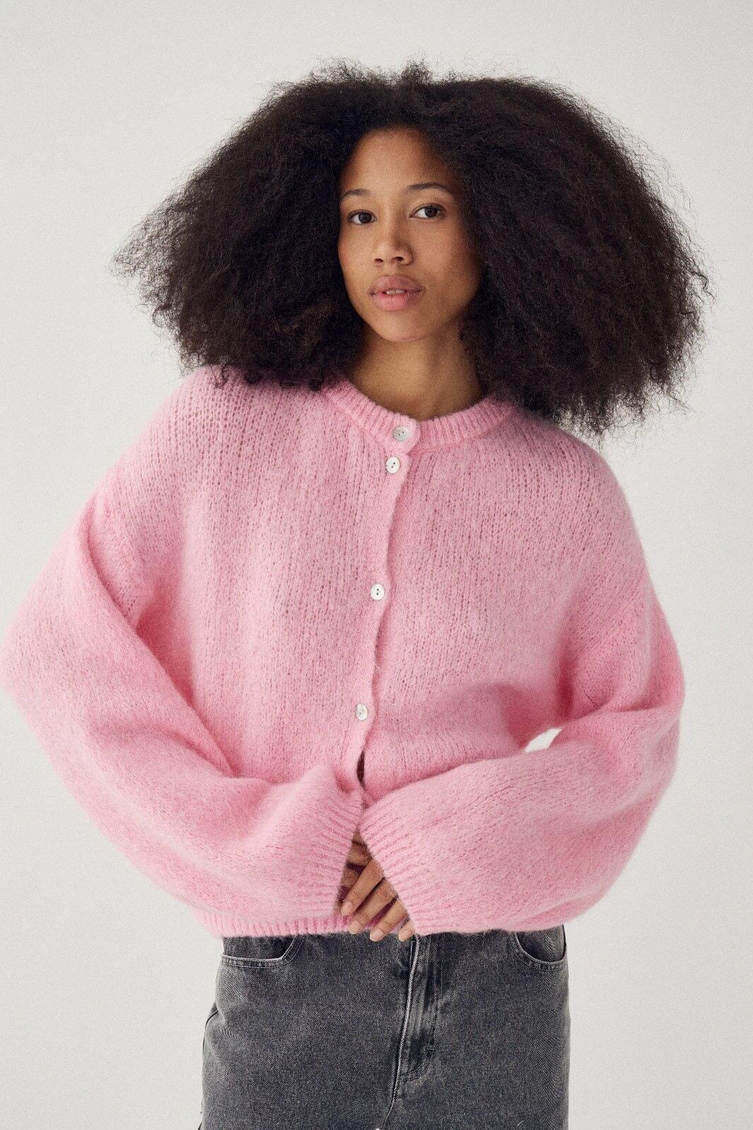 Noella - N-Kae Knit Cardigan 15950001 - 1460 - Blush Pink Cardigans 