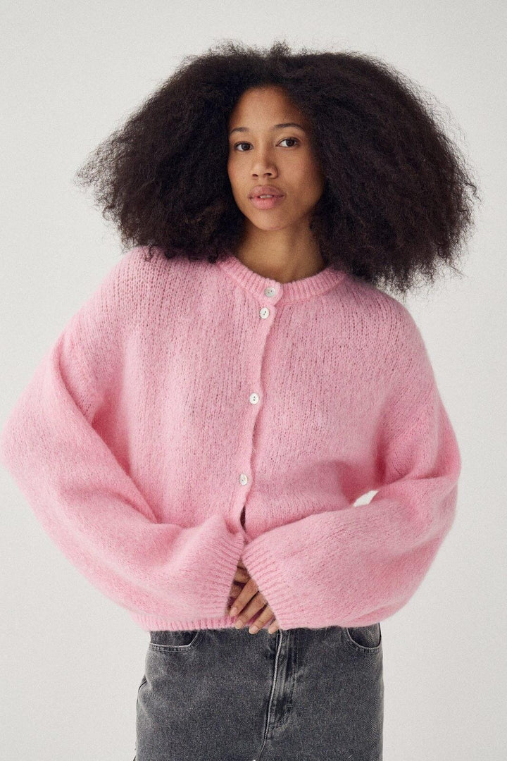 Noella - N-Kae Knit Cardigan 15950001 - 1460 - Blush Pink Cardigans 