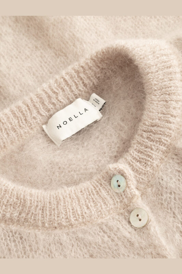 Noella - N-Kae Mohair Cardigan 15250003 - 1206 - Oyster