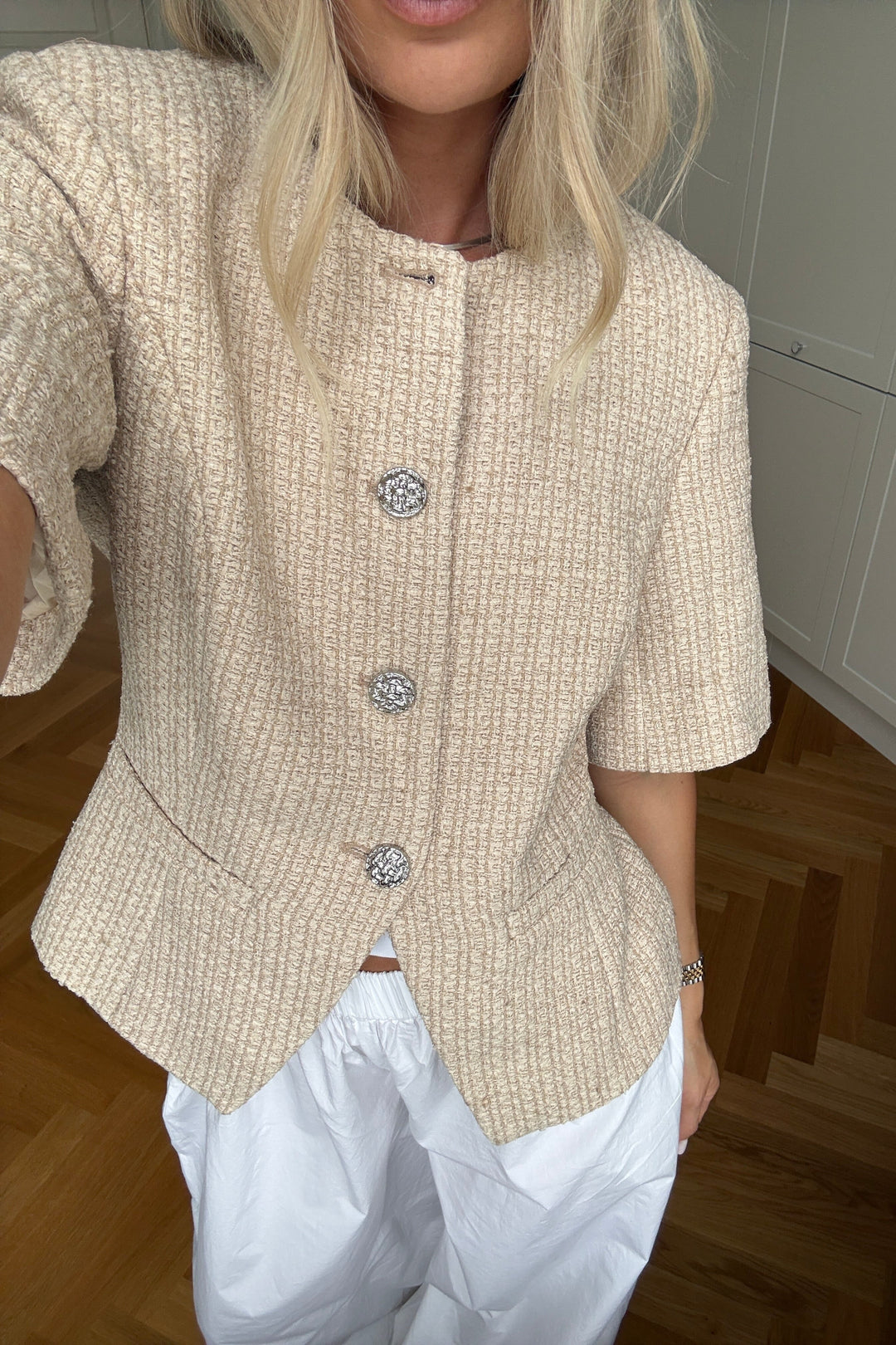 Noella - N-Kasaundra Blazer 17180001 - 479 - Light Sand Blazere 