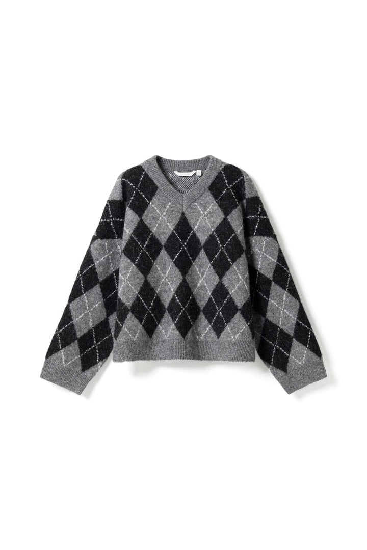 Noella - N-Lai Knit 16100003 - 1521 - Black Grey Mix