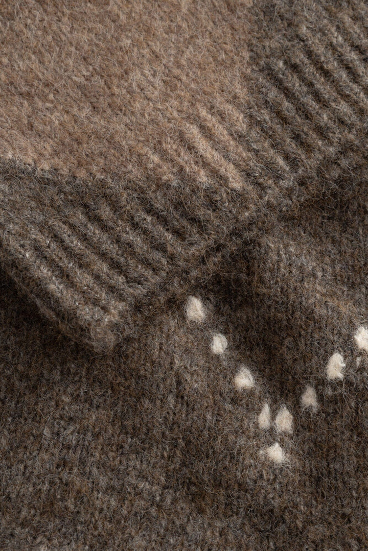 Noella - N-Laiana Knit Vest 14670003 - 1513 - Ash Brown Mix Strikbluser 