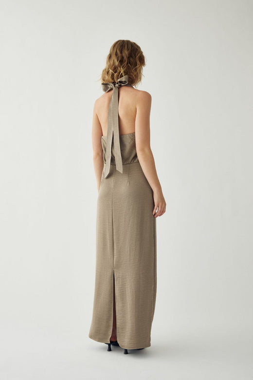 Noella - N-Lashanna Dress 16240006 - 1216 - Grey Sand Kjoler 