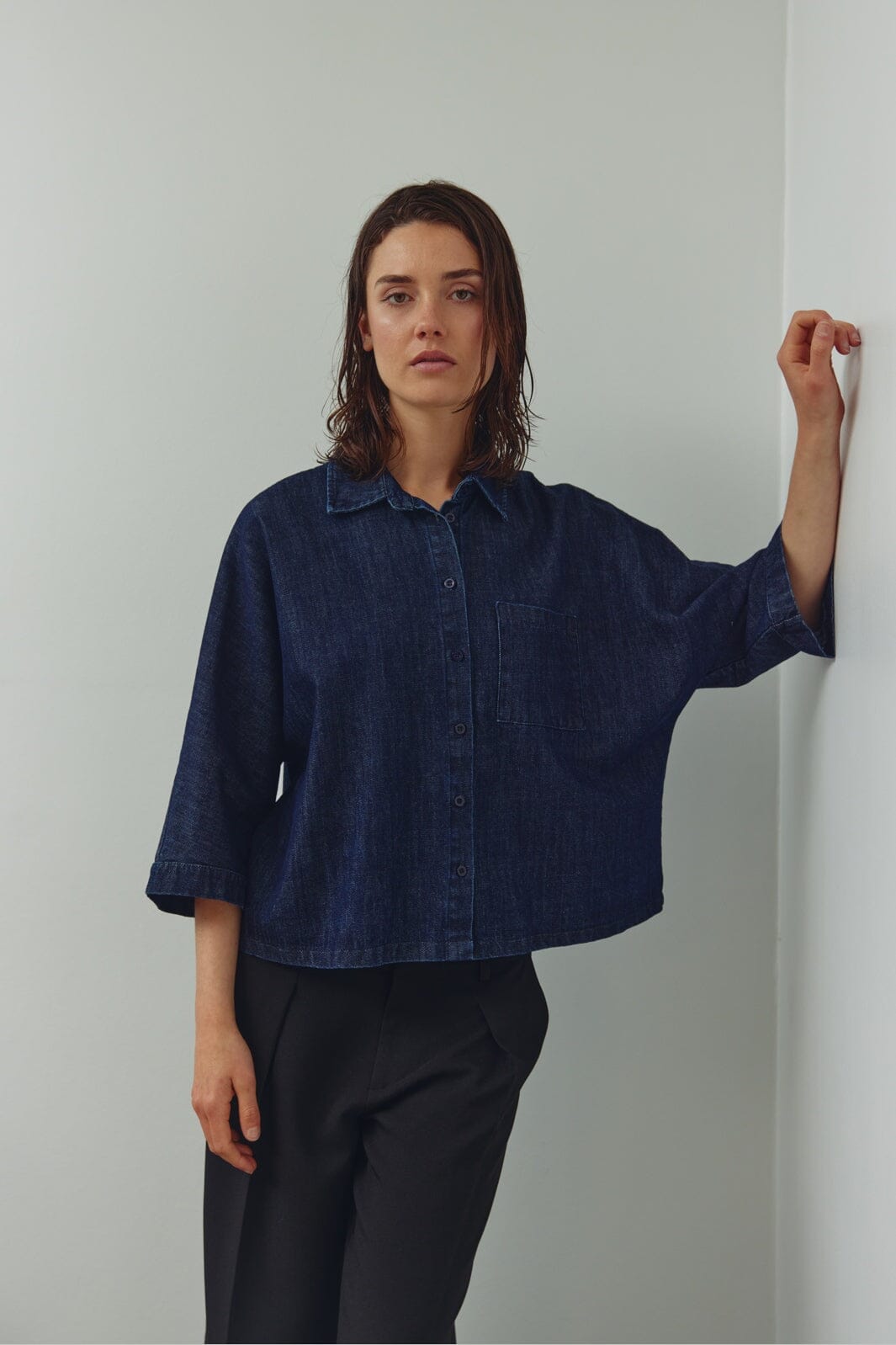 Noella - N-Lashea Shirt 15240002 - 1319 - Blue Wash