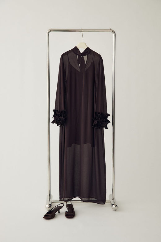 Noella - N-Latania Long Dress 14510005 - 674 - Chocolate Kjoler 