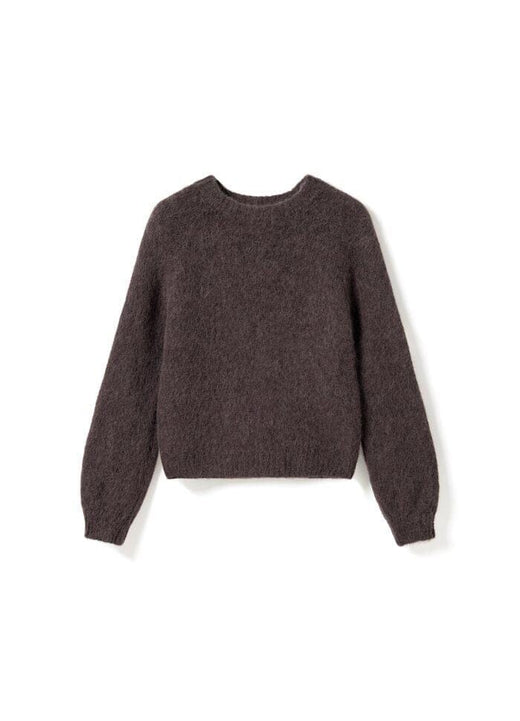 Noella - N-Latora Knit 15950002 - 674 - Chocolate Strikbluser 