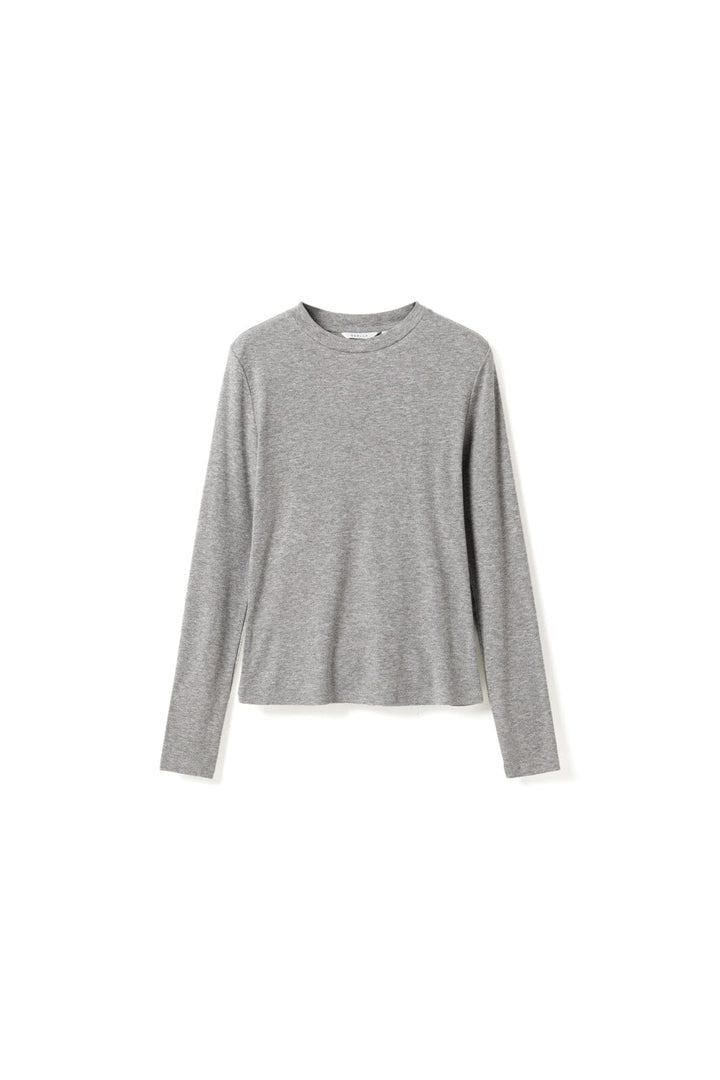 Noella - N-Lidie Ls Top 17000001 - 972 - Medium Grey Mel.