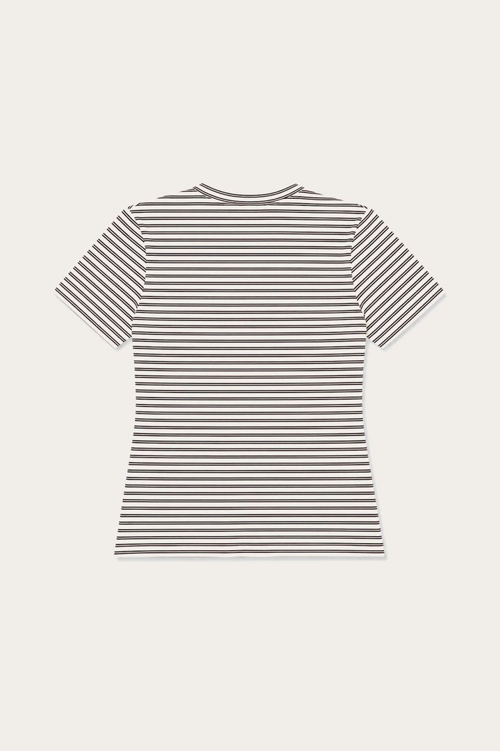 Noella - N-Lidie Ss Top 17080001 - 1538 - Offwhite Stripe