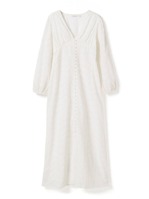 Noella - N-Lilith Maxi Dress 13650004 - 028 - White Kjoler 