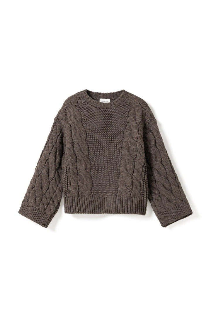 Noella - N-Lisbeth C Knit 14380002 - 1534 - Ash Brown