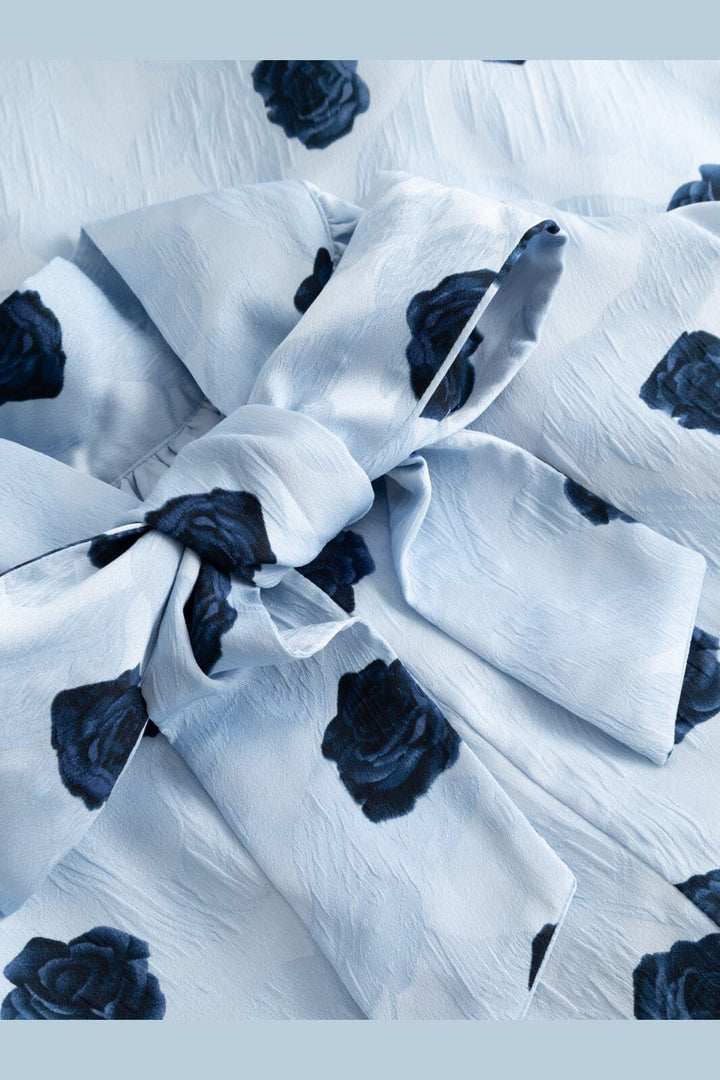 Noella - N-Lorenia Dress 16500001 - 1510 - Delice Blue Print