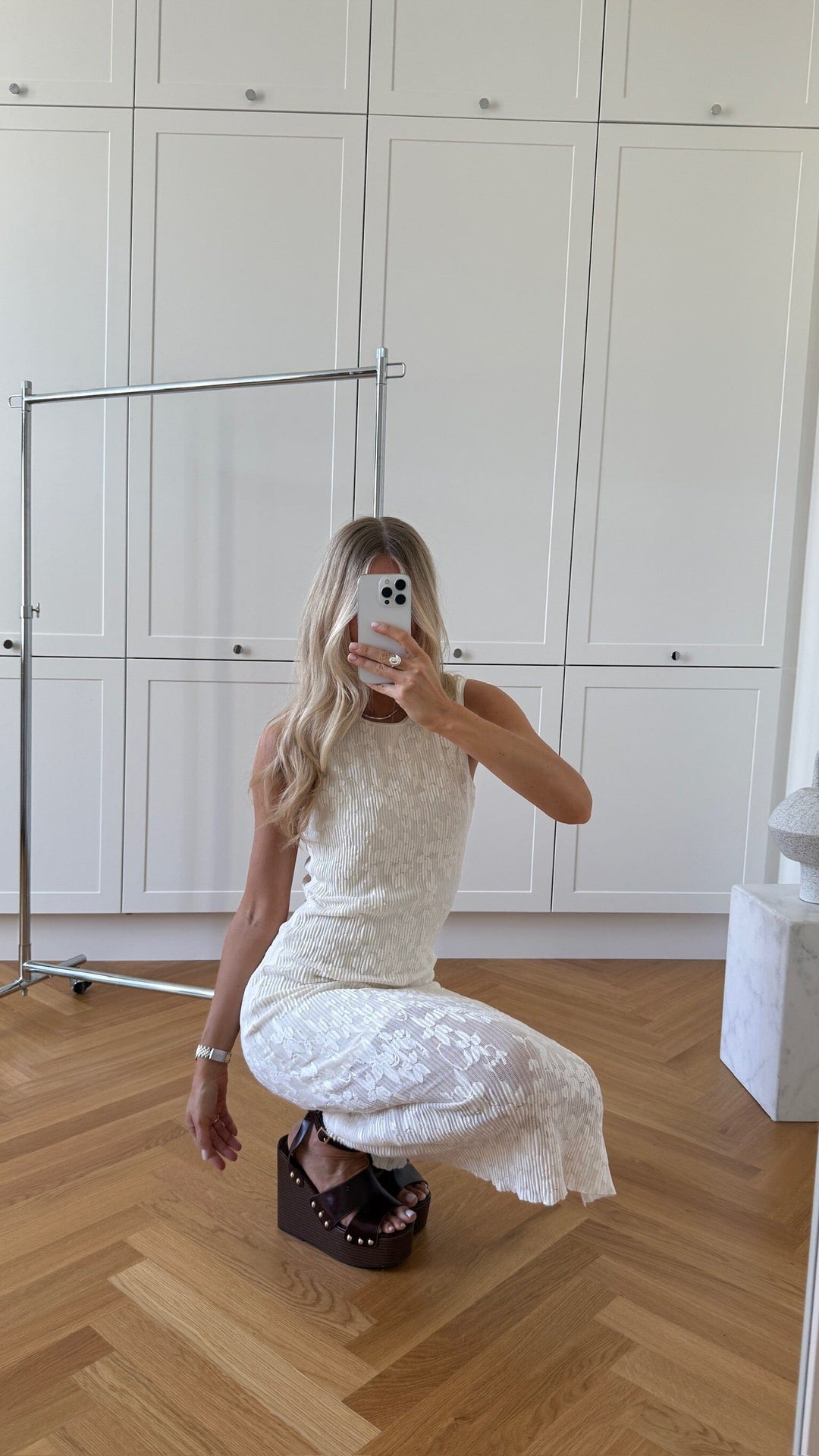 Noella - N-Maenna Dress 15620001 - 974 - Ivory Kjoler 