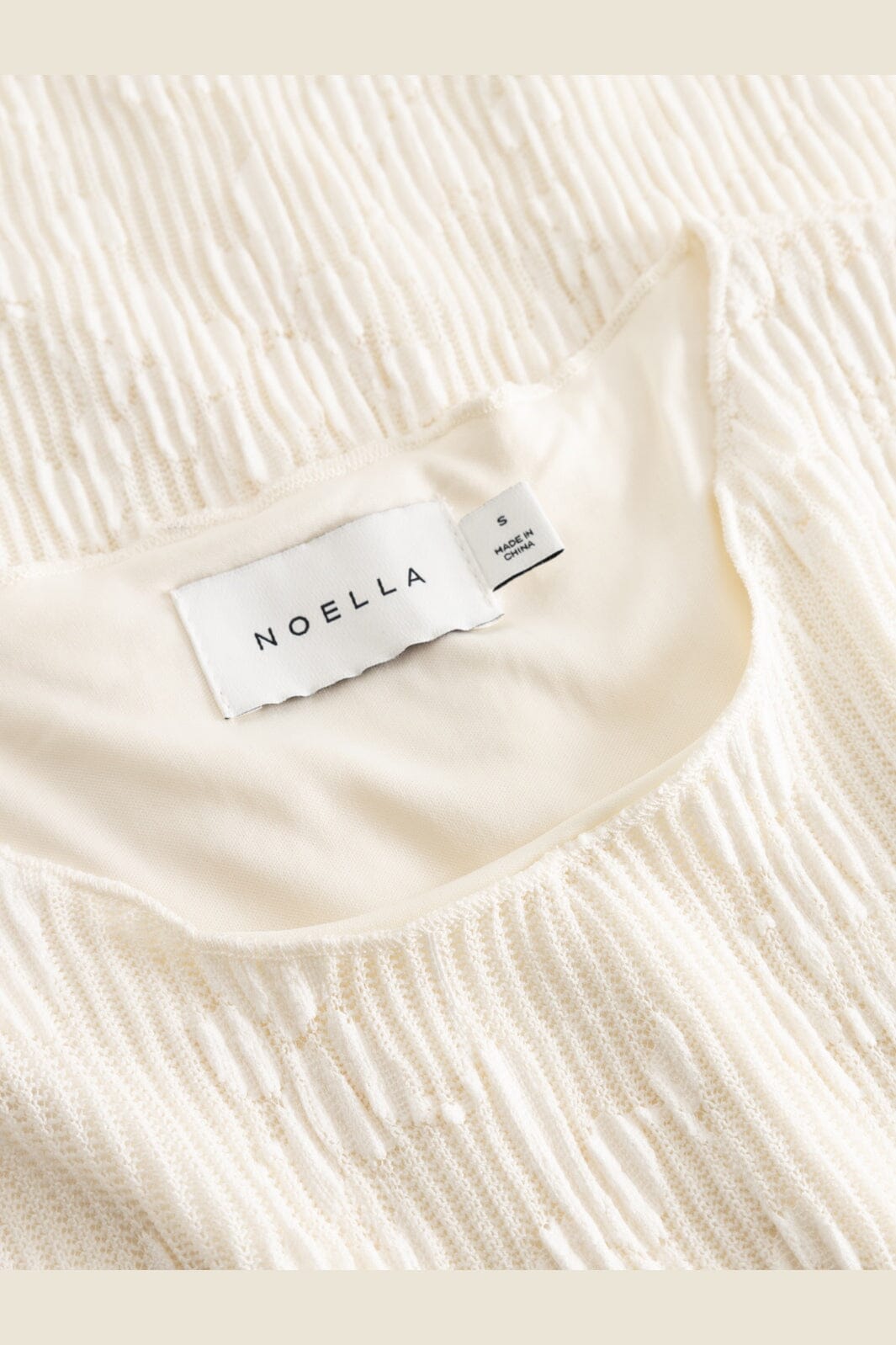 Noella - N-Maenna Dress 15620001 - 974 - Ivory