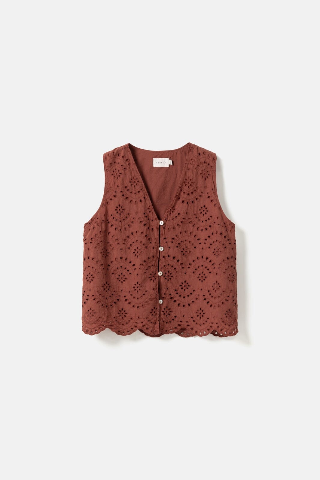 Noella - N-Maite Blouse 15760001 - 409 - Terracotta