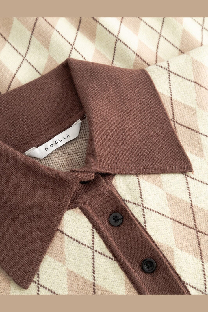 Noella - N-Makayla Knit 15030001 - 1431 - Diya Yellow Check