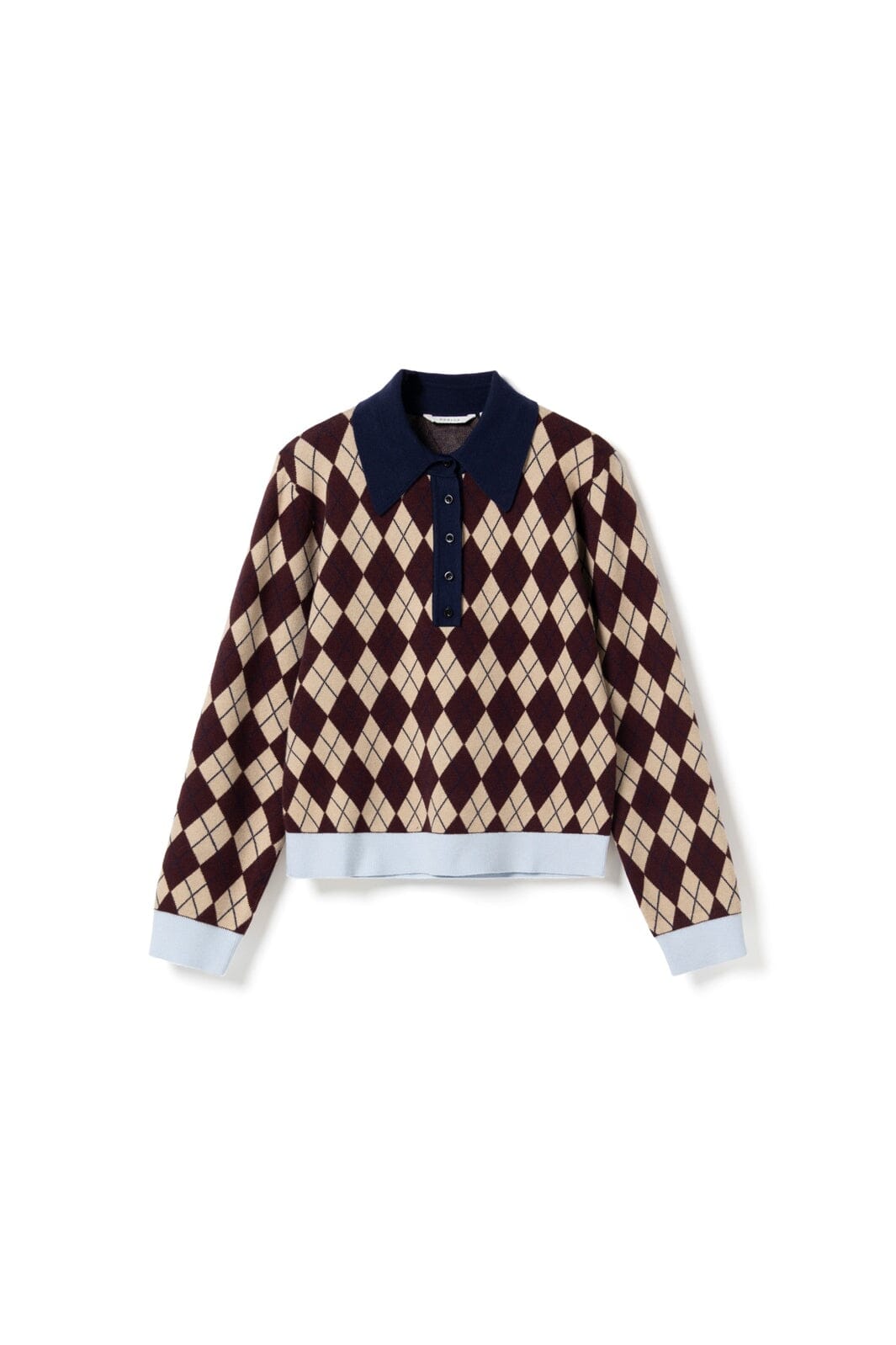 Noella - N-Makayla Knit 15030001 - 456 - Diya Burgundy Check