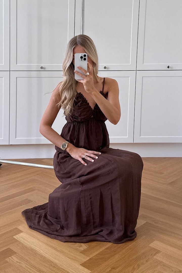 Noella - N-Makoa Skirt 15650002 - 674 - Chocolate Nederdele 