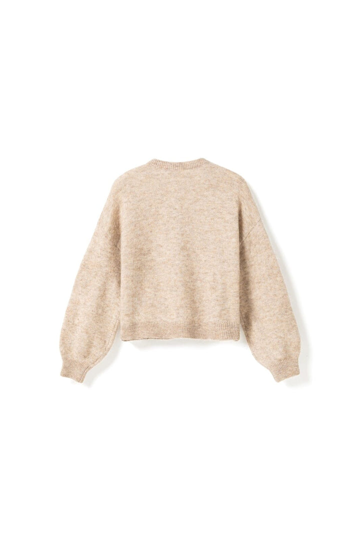 Noella - N-Mansa Knit Cardigan 16650002 - 1236 - Oatmeal Melange