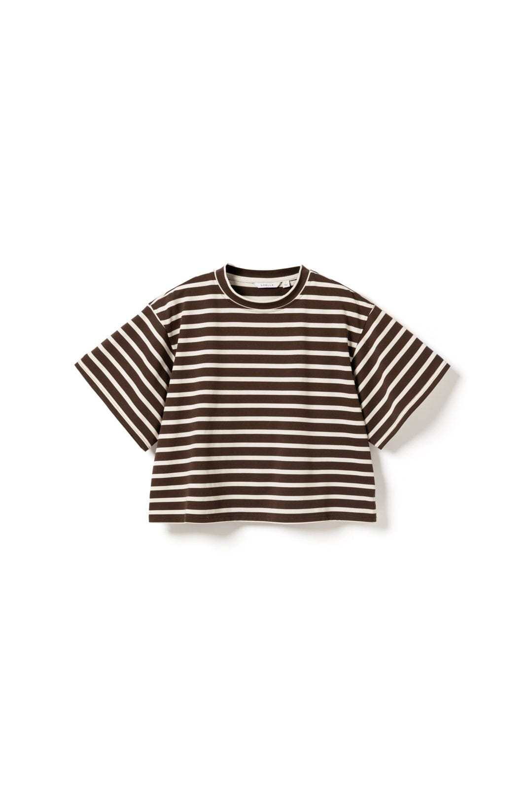 Noella - N-Maple T-Shirt 17260002 - 450 - Eton Brown Ivory Stripe