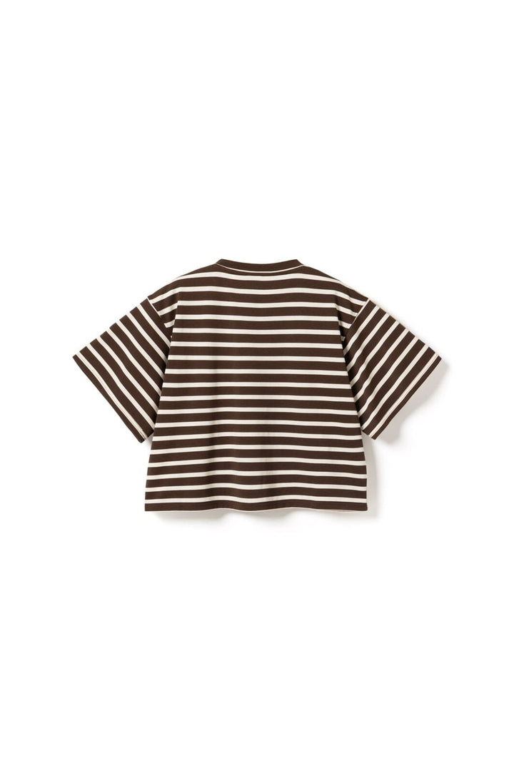 Noella - N-Maple T-Shirt 17260002 - 450 - Eton Brown Ivory Stripe
