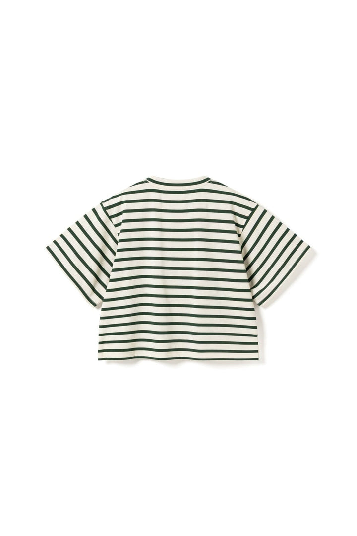 Noella - N-Maple T-Shirt 17260002 - 451 - Eton Ivory Green Stripe