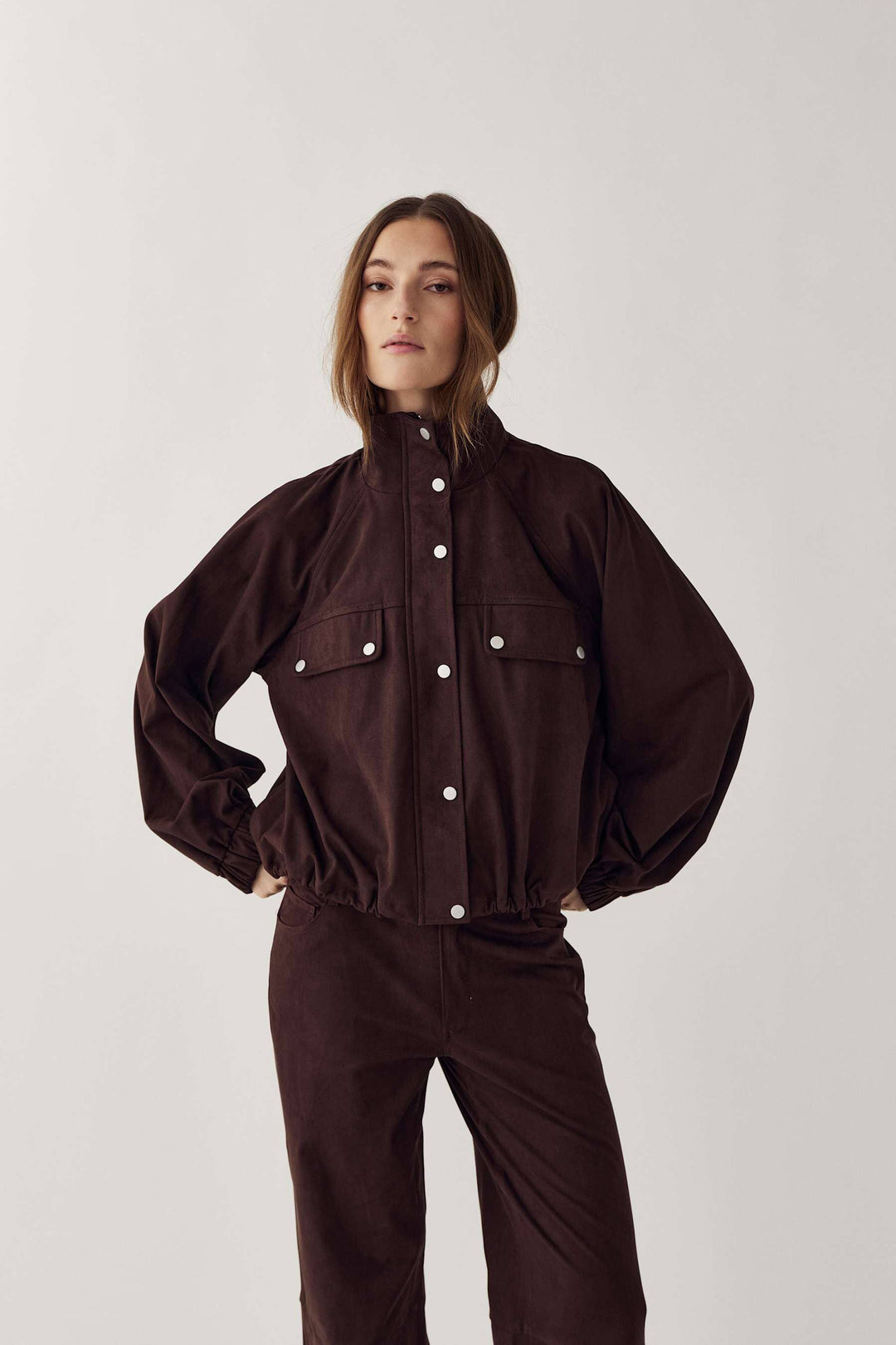 Noella - N-Marah Jacket 14960003 - 1506 - Dark Chocolate Jakker 