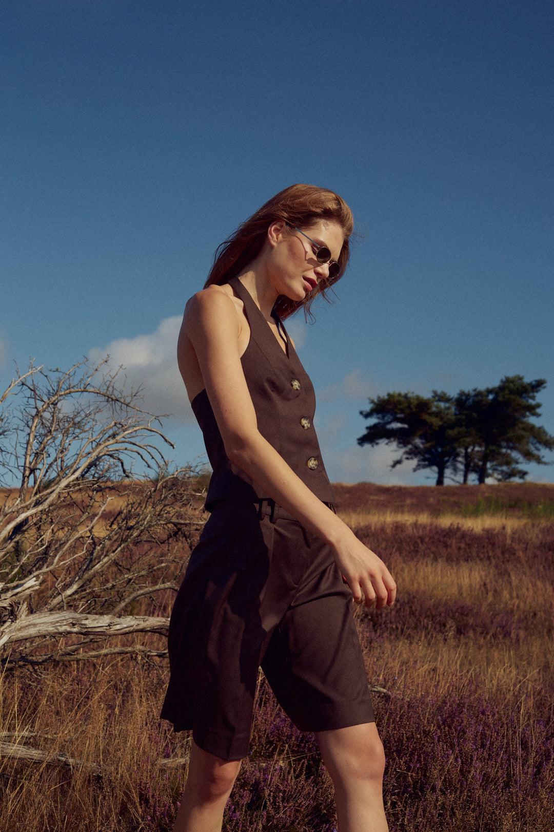 Noella - N-Marcel Jorts 12700033 - 674 - Chocolate Shorts 