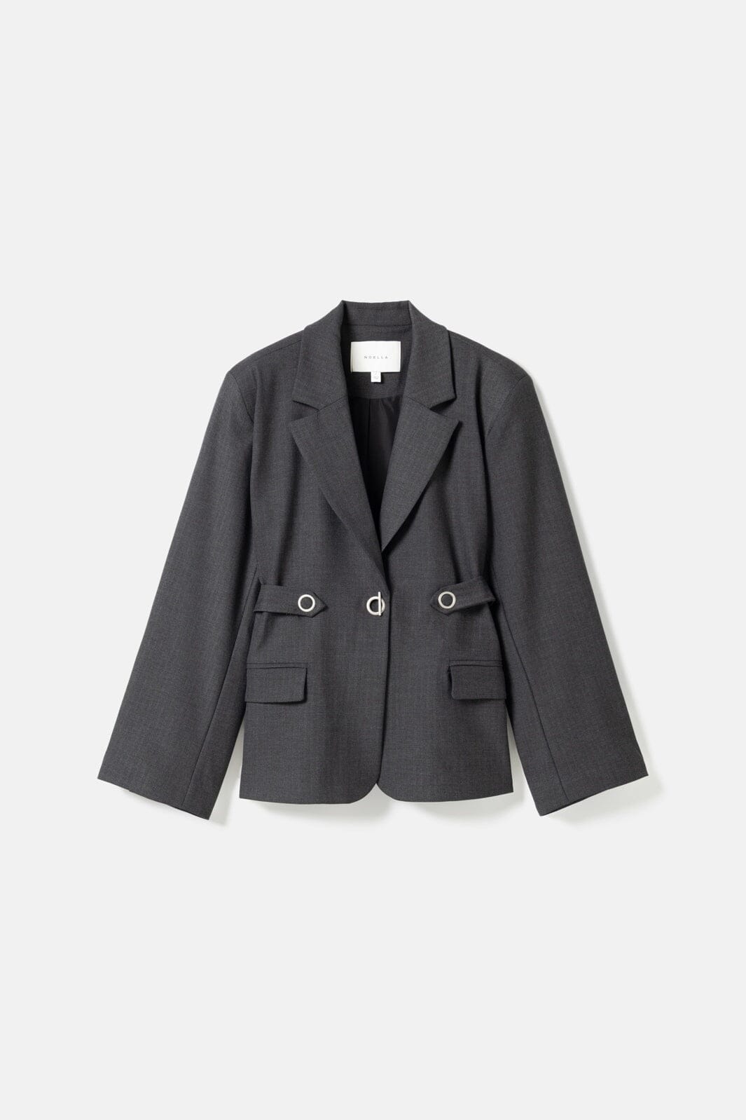 Noella - N-Marice Blazer 16150003 - 1487 - Grey Herringbone