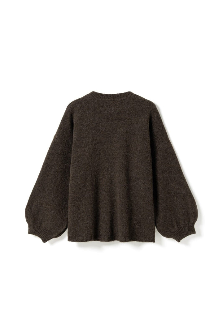 Noella - N-Marjo Knit 16840001 - 1356 - Timber Brown Melange