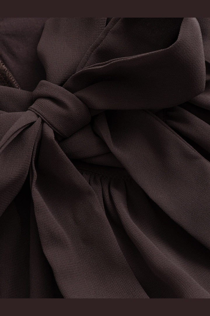 Noella - N-Marjolaine Blouse 14510003 - 674 - Chocolate