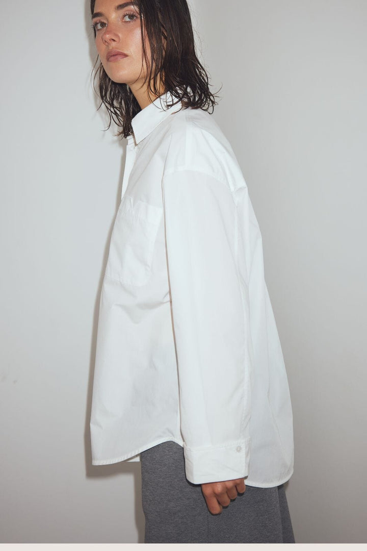 Noella - N-Marlon Shirt 14540003 - 028 - White Skjorter 