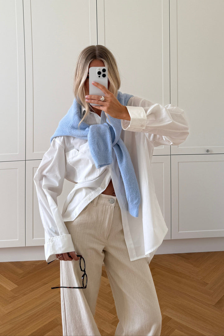 Noella - N-Marlon Shirt 14540003 - 028 - White Skjorter 