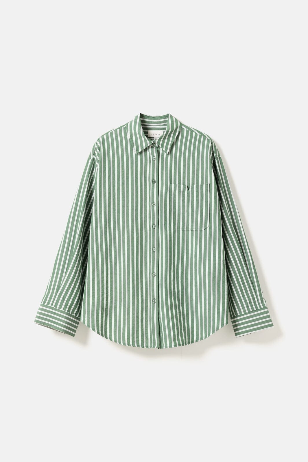 Noella - N-Marlon Shirt 15640001 - 1452 - Drayton Green Stripe