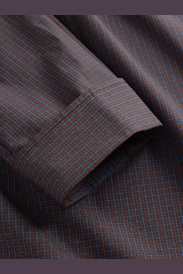 Noella - N-Marlon Shirt 16350001 - 1498 - Deshay Burgundy Check