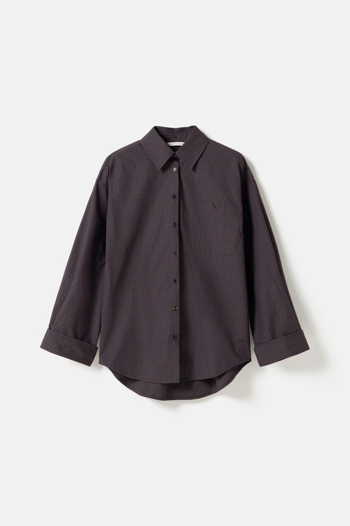 Noella - N-Marlon Shirt 16350001 - 1498 - Deshay Burgundy Check