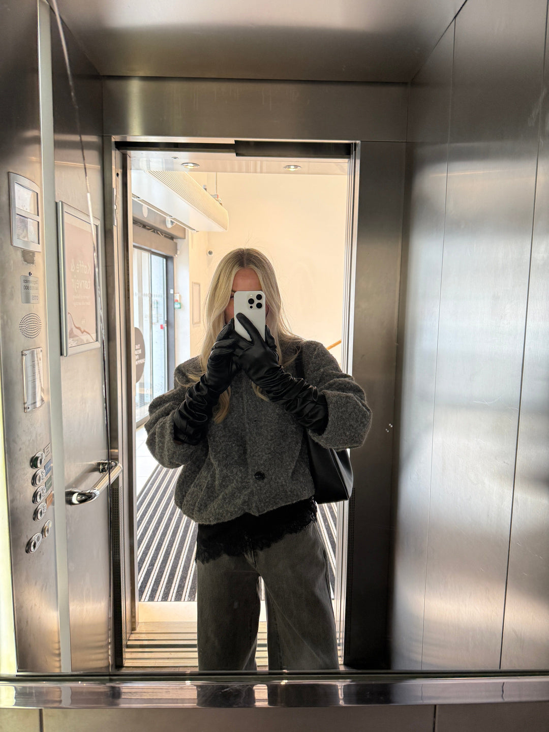 Noella - N-Marnie Jacket 15920001 - 019 - Dark Grey Melange Jakker 