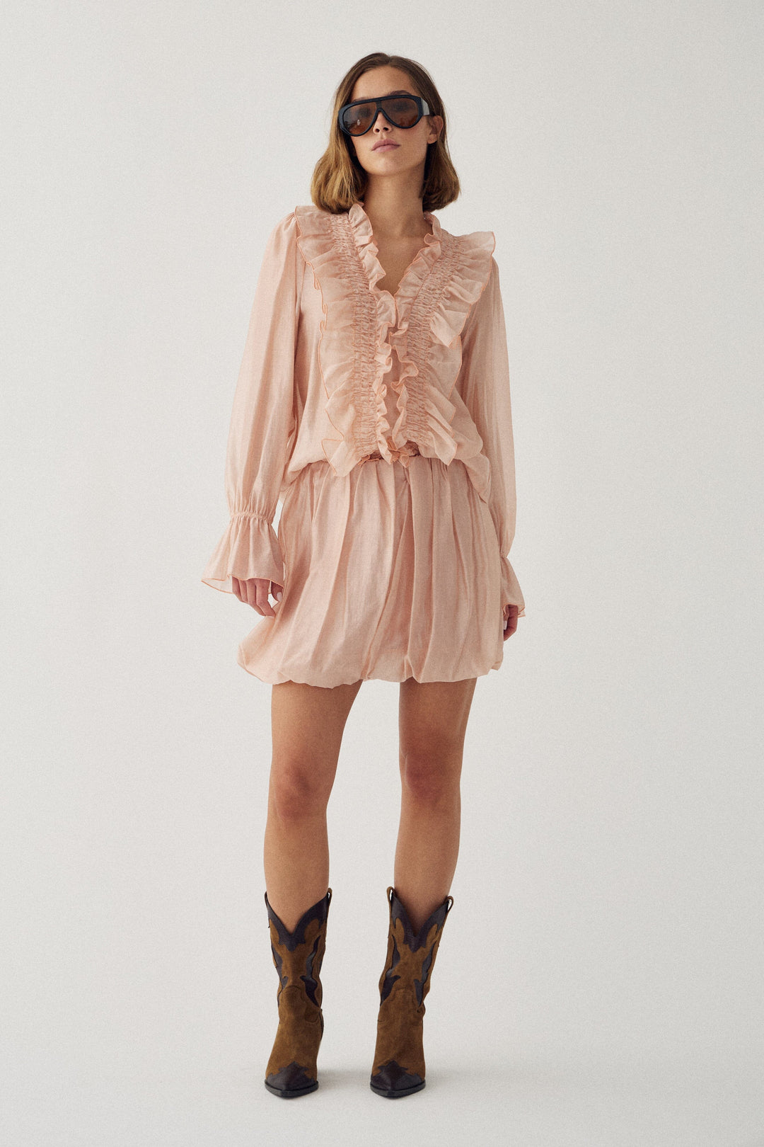 Noella - N-Mars Skirt 14450003 - 1456 - Blush Rose Nederdele 