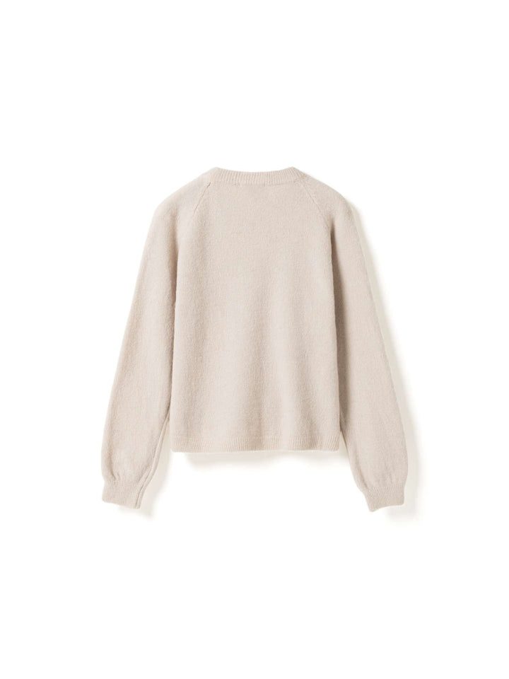 Noella - N-Marve Knit 14900005 - 1206 - Oyster Strikbluser 