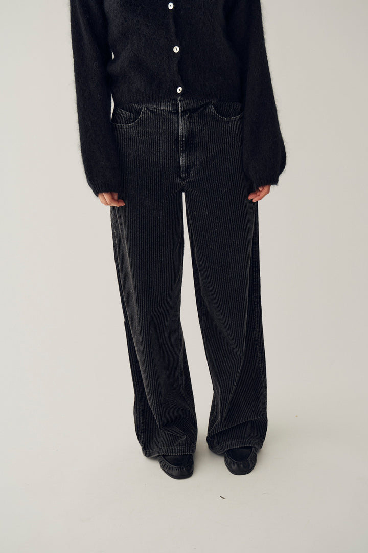 Noella - N-Maysa Pants 16230004 - 1214 - Black Wash Bukser 