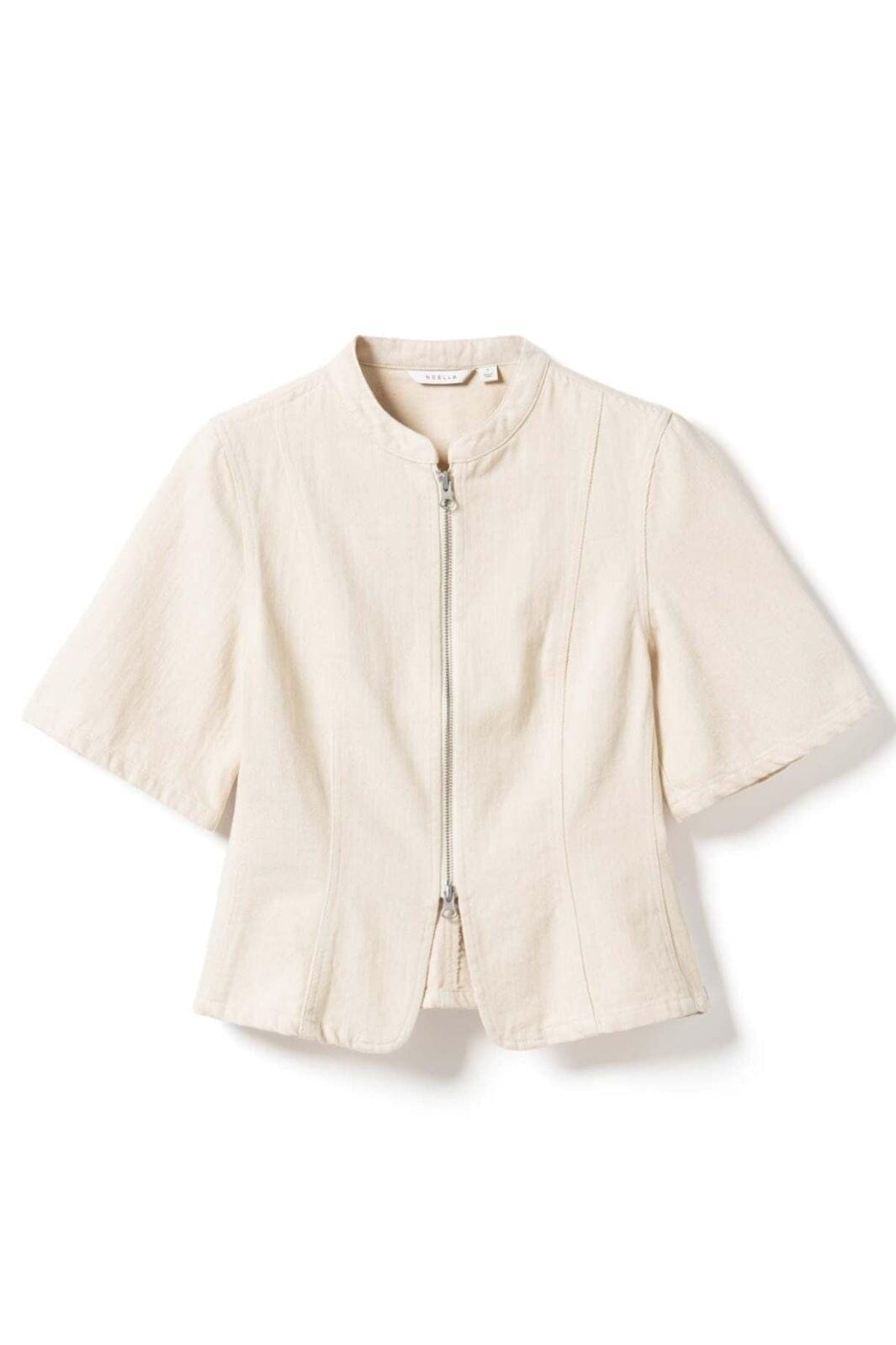 Noella - N-Mazie Ss Jacket 15580001 - 974 - Ivory Jakker 