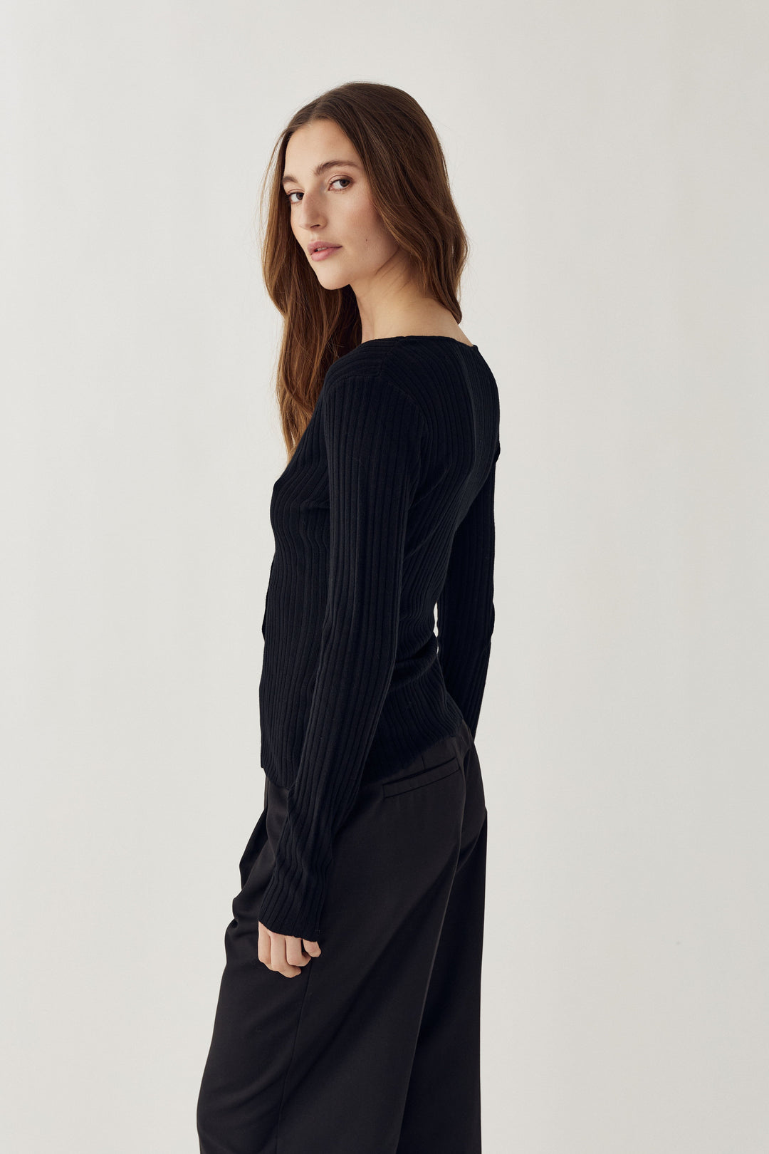 Noella - N-Melvie Top 16520001 - 004 - Black Bluser 