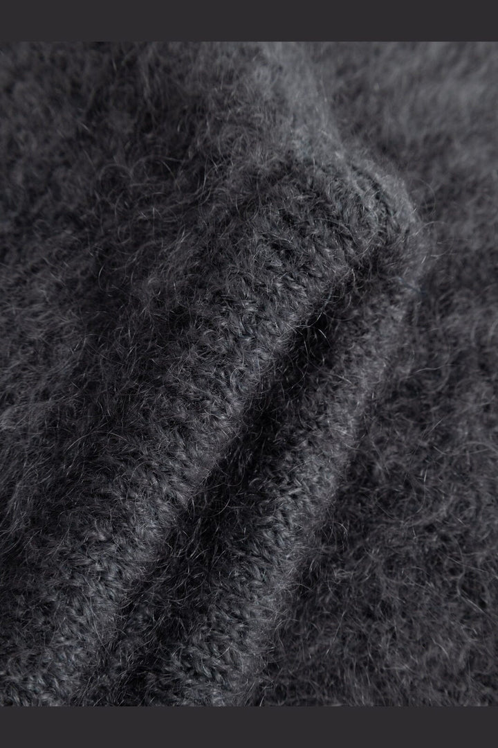 Noella - N-Merle Knit Balaclava 15250007 - 1495 - Medium Grey Melange