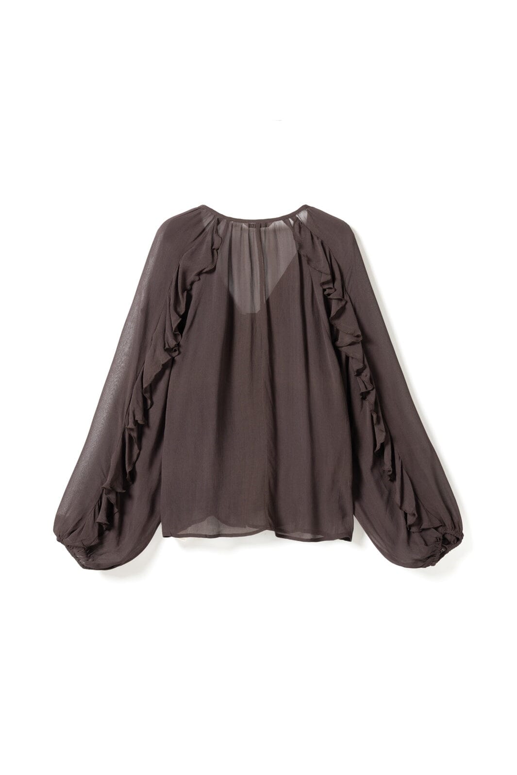 Noella - N-Merlynn Blouse 14230006 - 674 - Chocolate