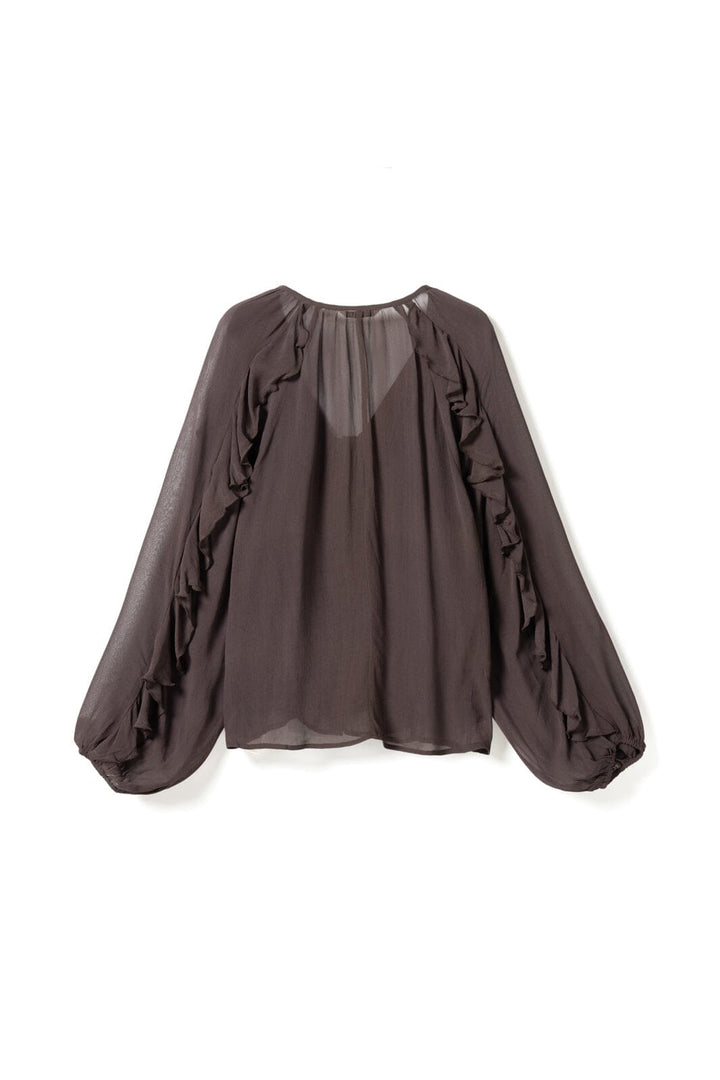 Noella - N-Merlynn Blouse 14230006 - 674 - Chocolate