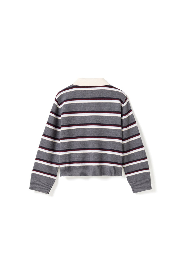Noella - N-Merryll Knit 16070001 - 1533 - Delissa Grey Stripe